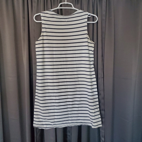 Anthropologie Whit Too Gleaming Lanai Dress- XSmall, striped with gold pineapple - Picture 10 of 13